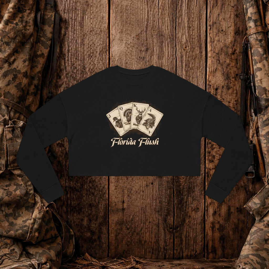 "Florida Flush" Cropped Sweatshirt