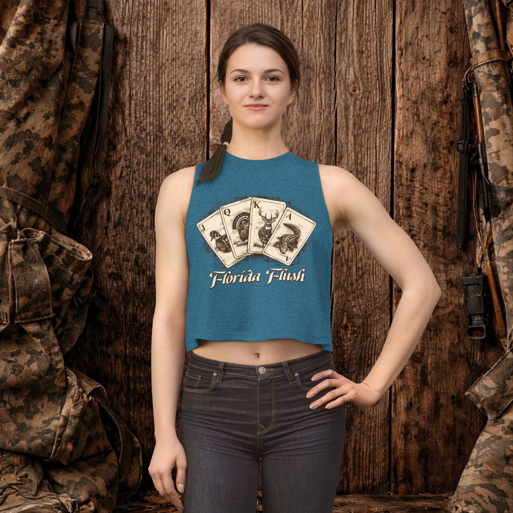 "Florida Flush" Crop Top