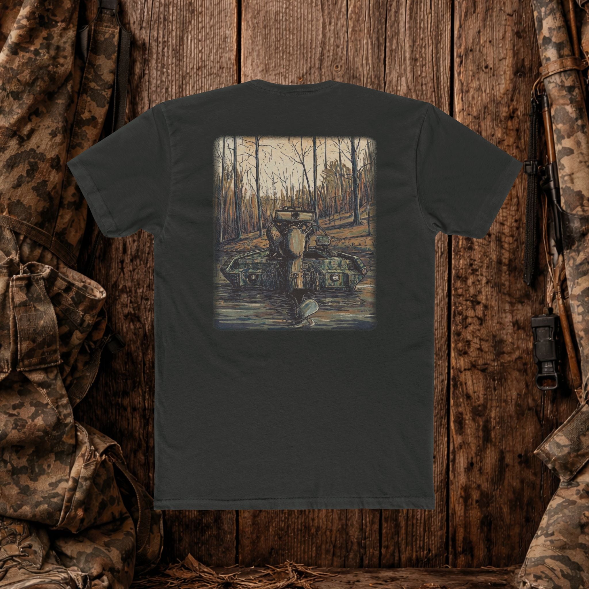 Backwater Run Graphic Tee