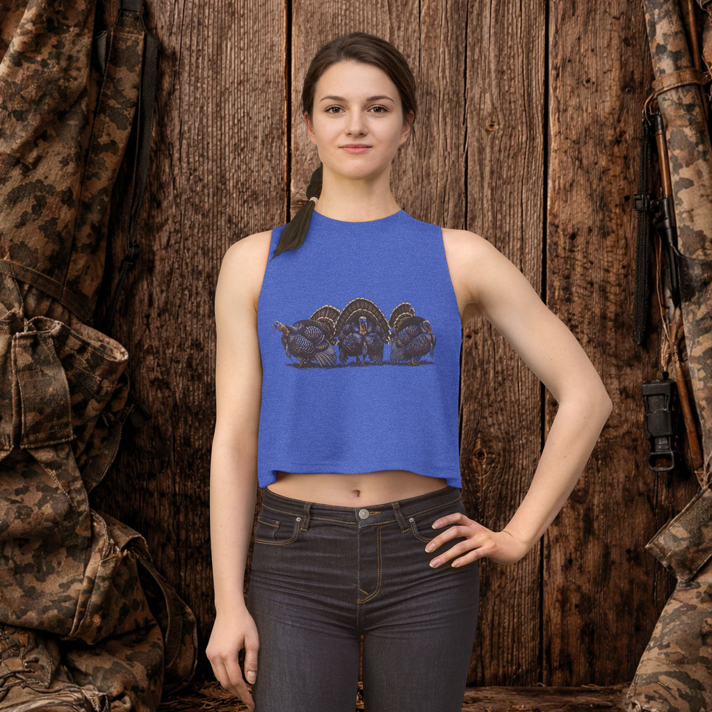 Strut Line Crop Top