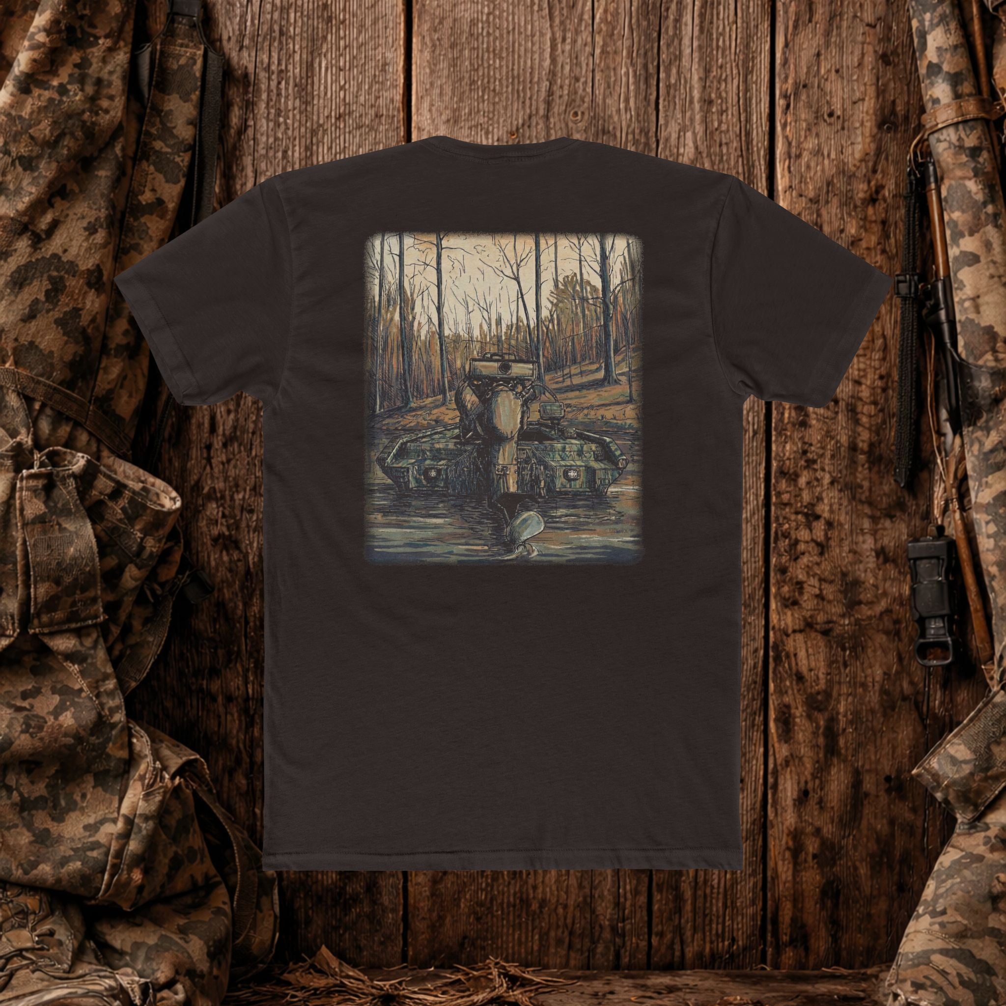 Backwater Run Graphic Tee