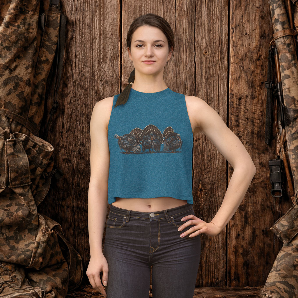 Strut Line Crop Top