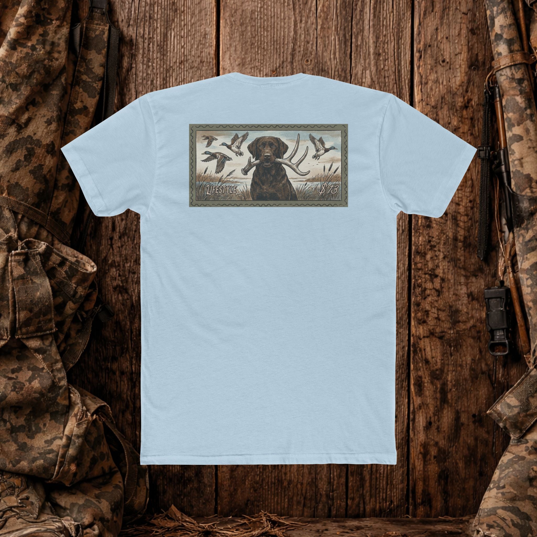 Stamp Series Retriever Graphic Tee