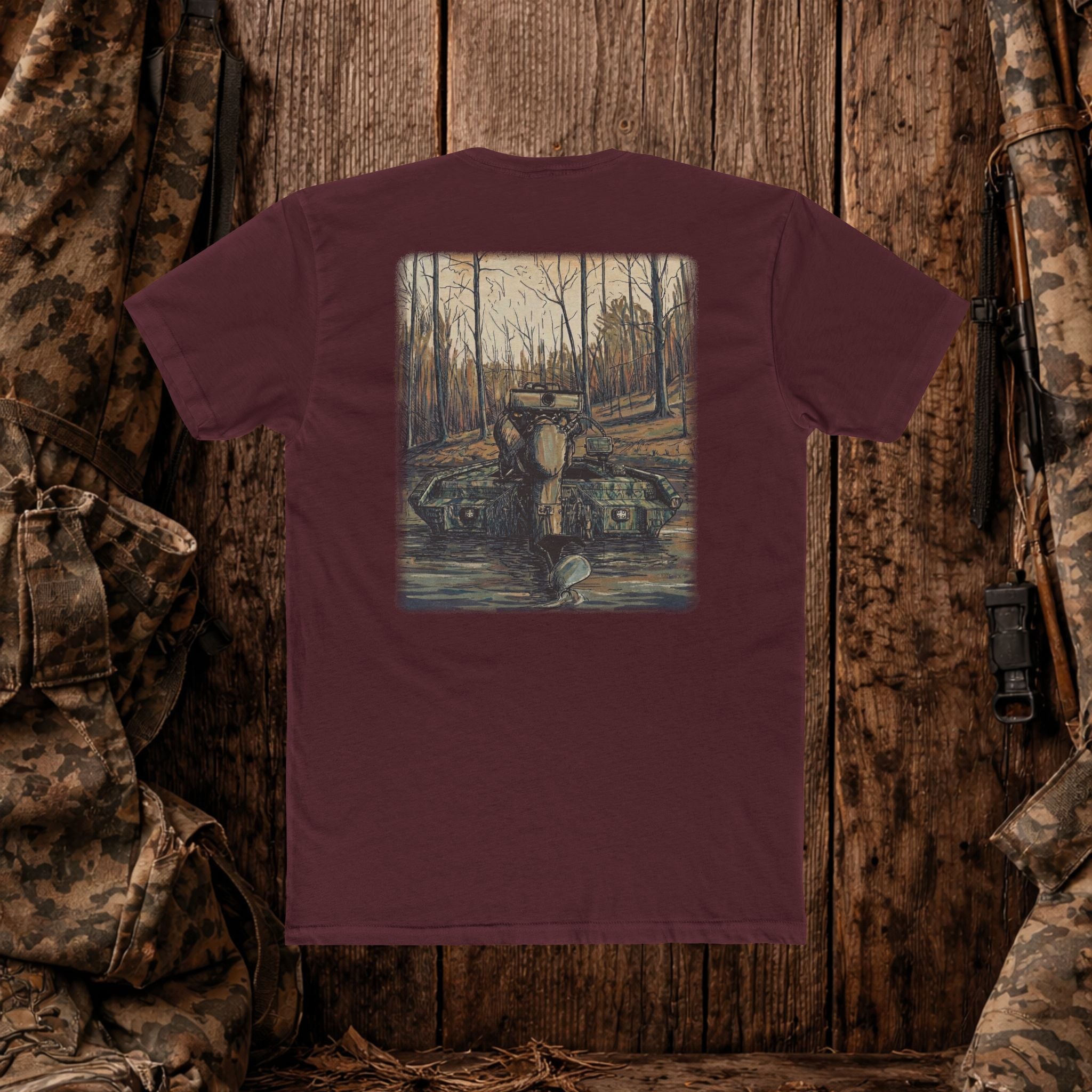Backwater Run Graphic Tee