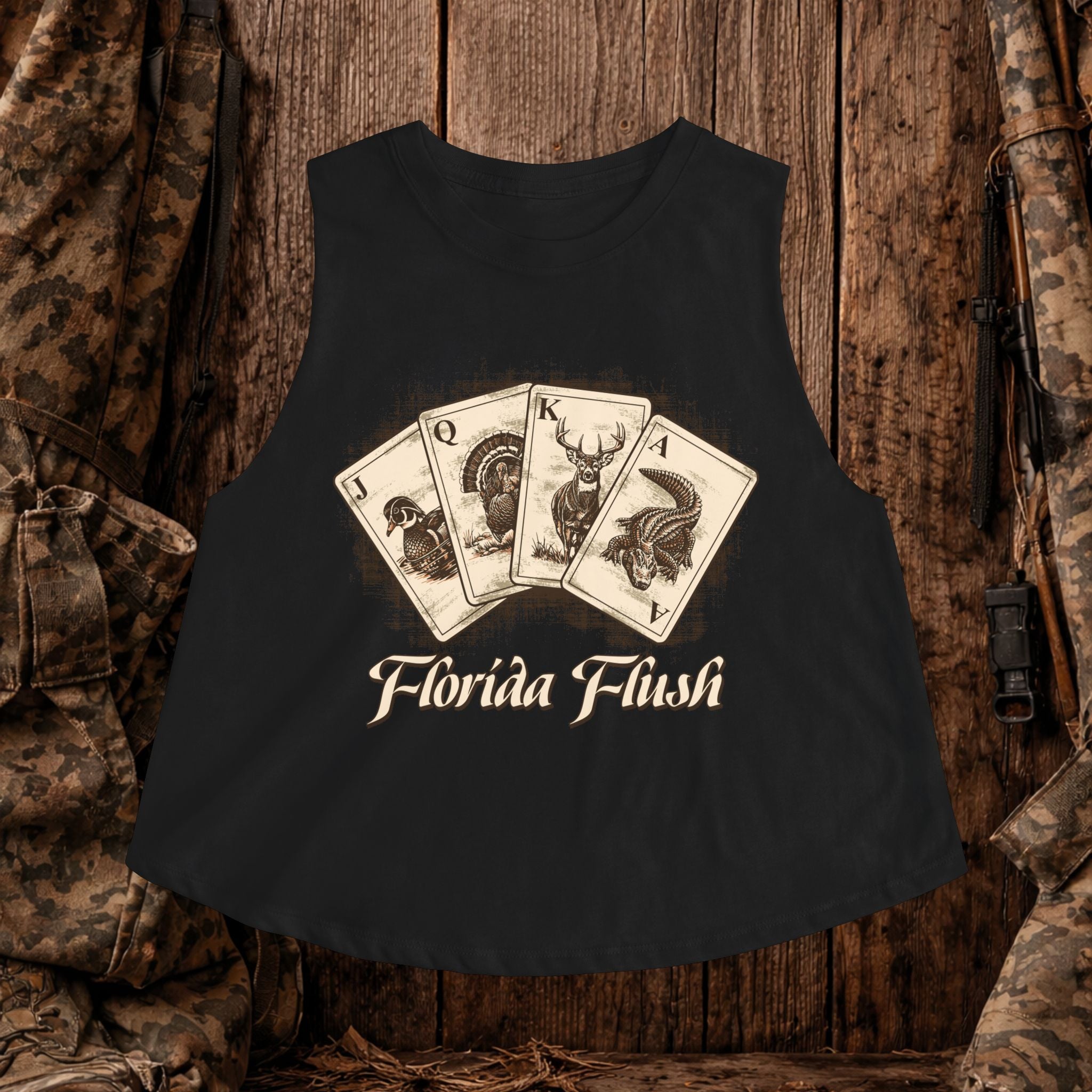"Florida Flush" Crop Top
