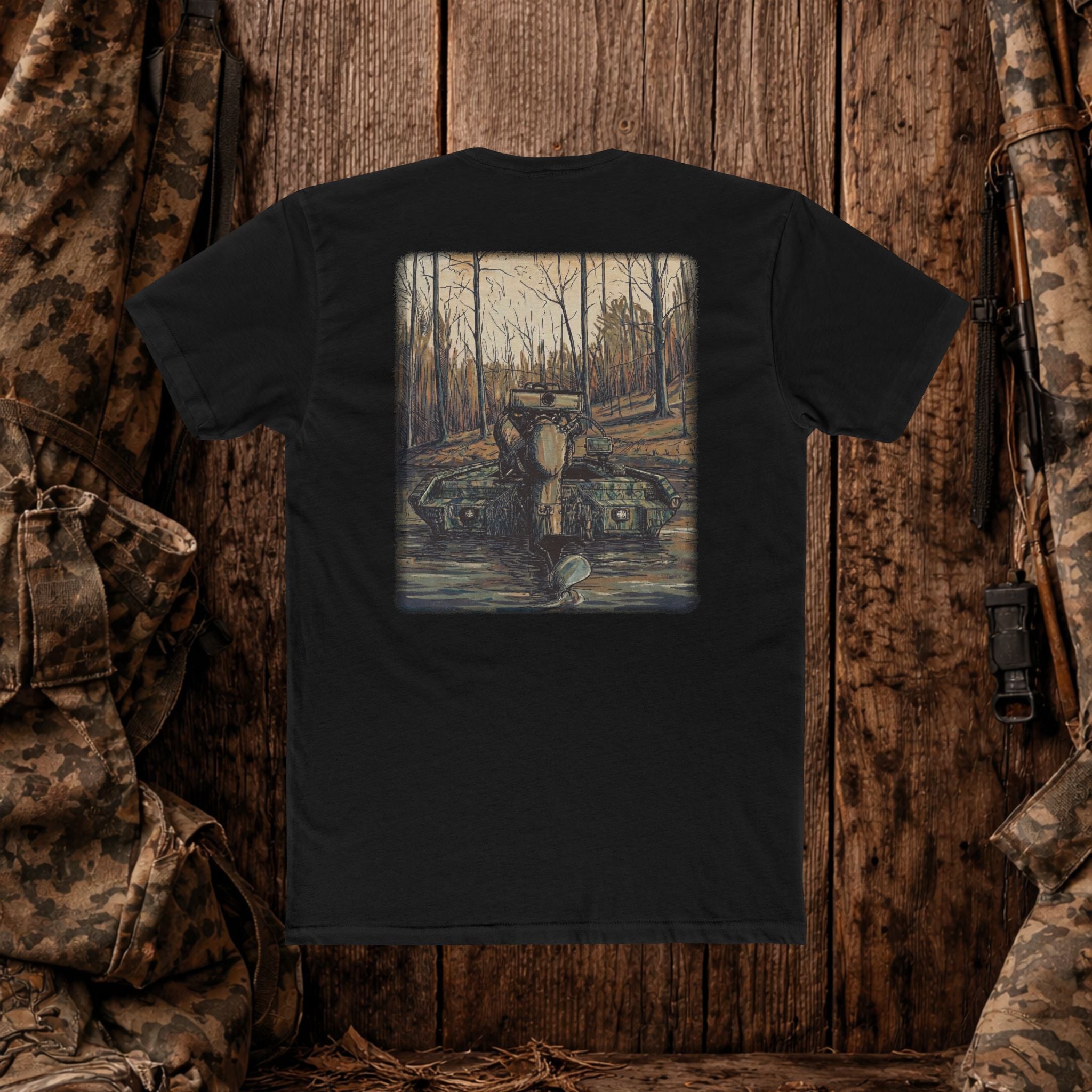 Backwater Run Graphic Tee