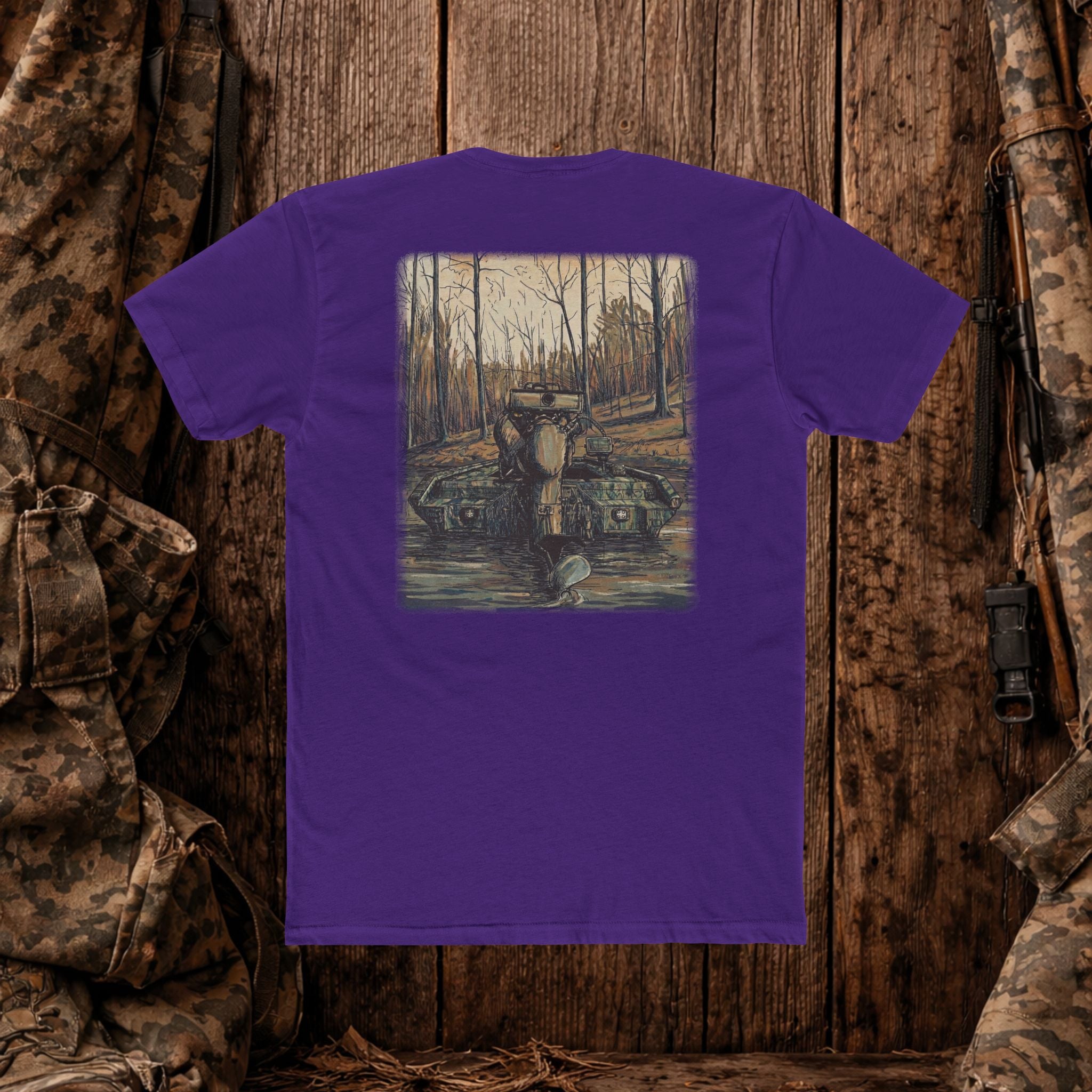 Backwater Run Graphic Tee