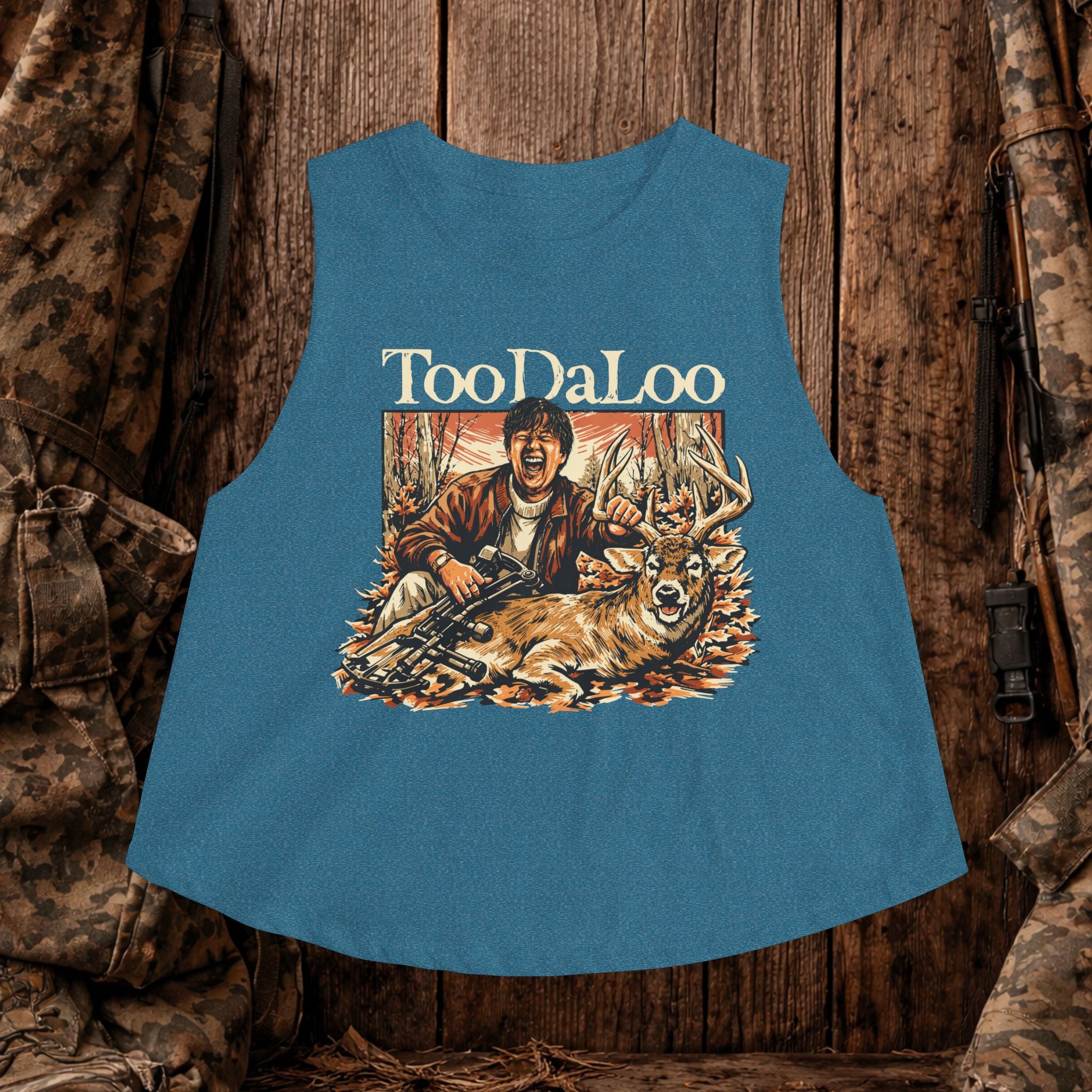 "TooDaLoo" Buck Crop Top