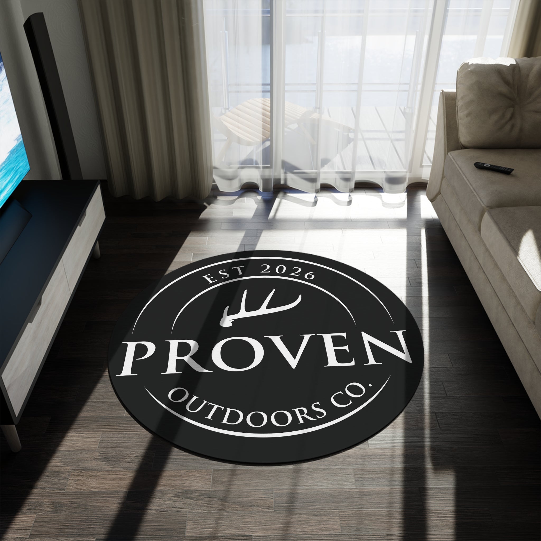 Proven Outdoors Co. Round Rug