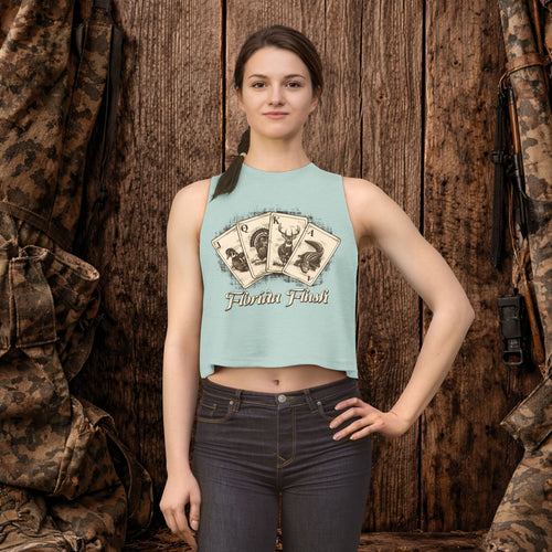 "Florida Flush" Crop Top