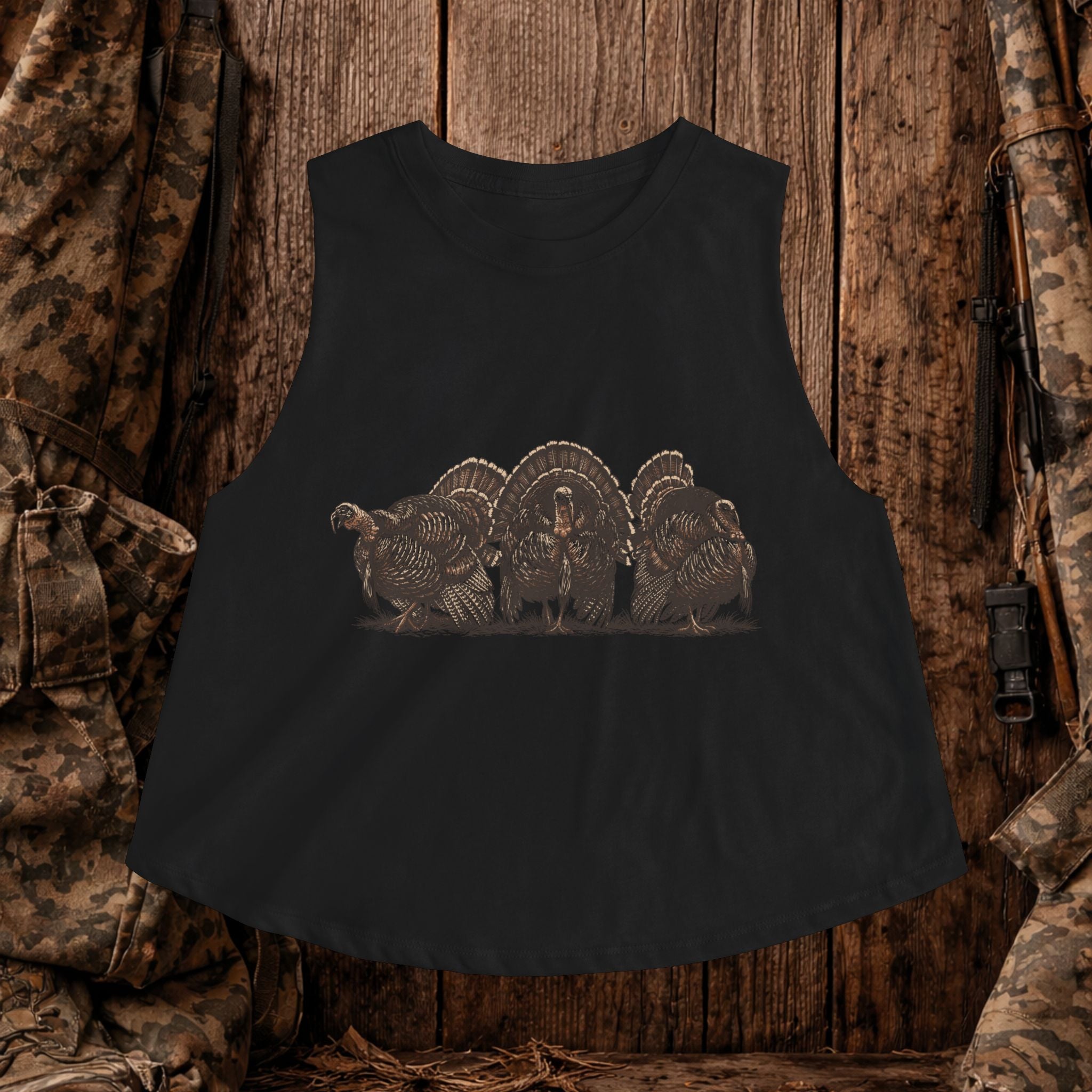 Strut Line Crop Top