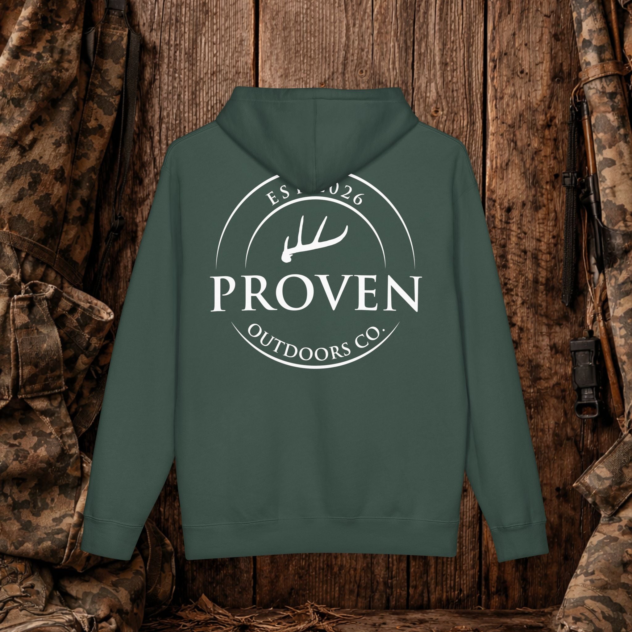 Proven Outdoors Co. Logo Hoodie