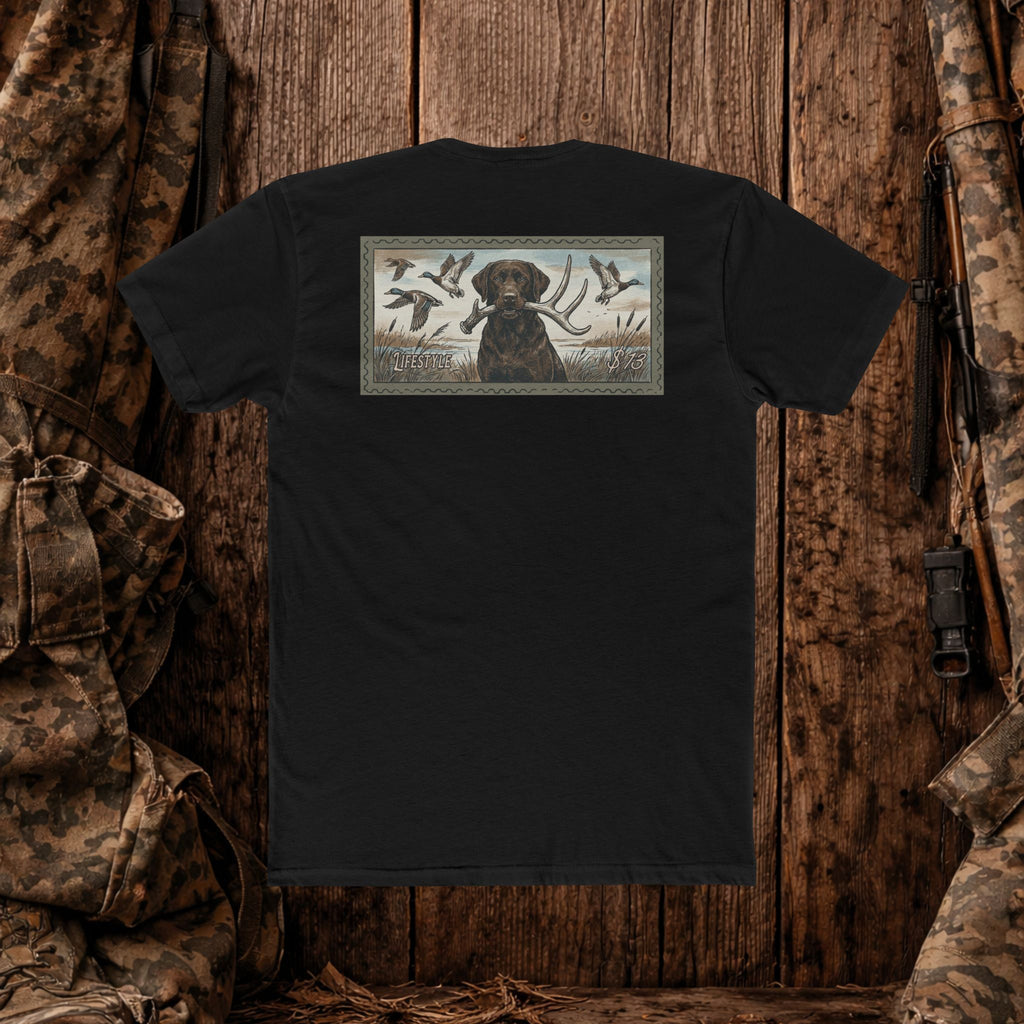 Stamp Series Retriever Graphic Tee