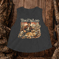 "TooDaLoo" Buck Crop Top