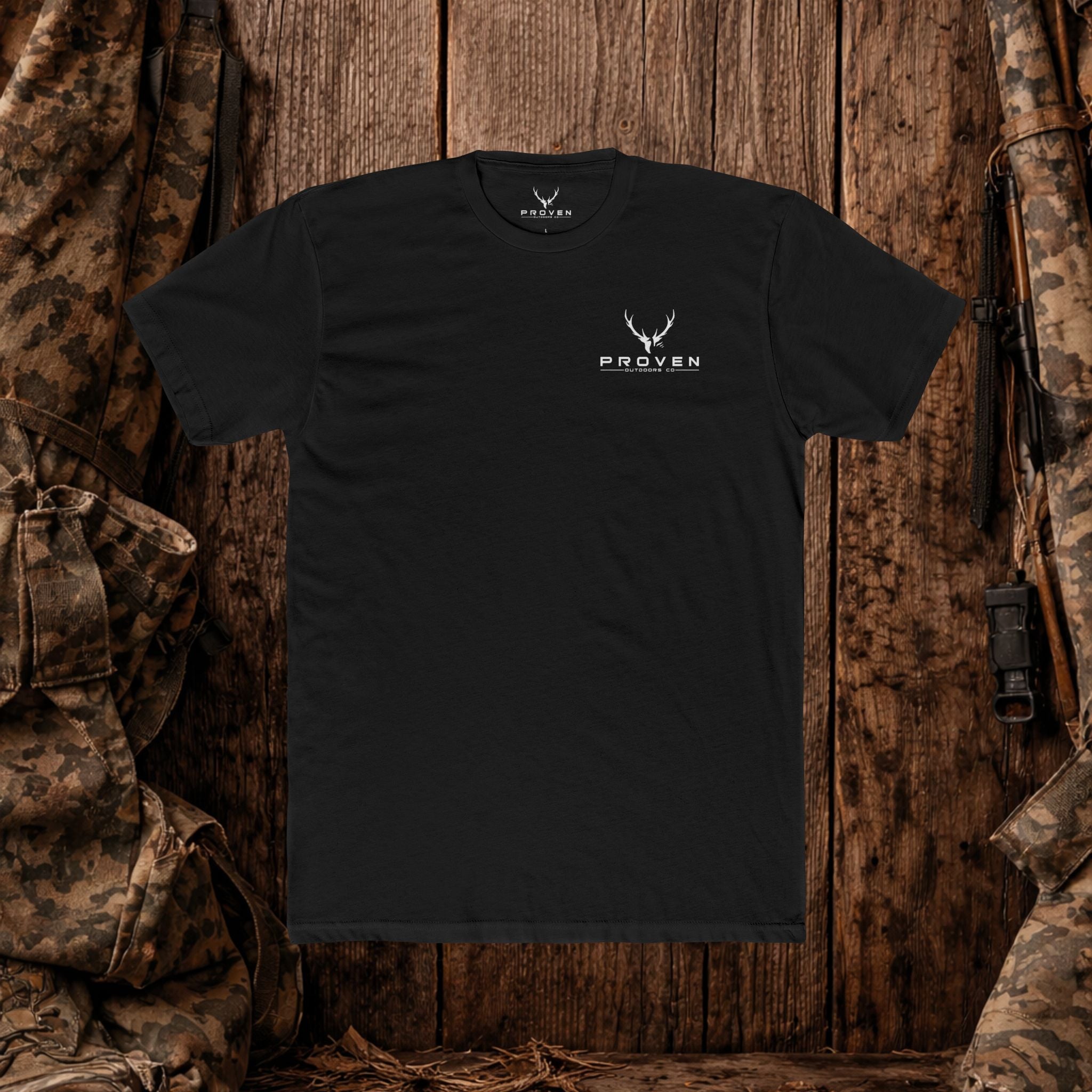 Duck Dog Stamp T-Shirt — Labrador Retriever Outdoor Tee