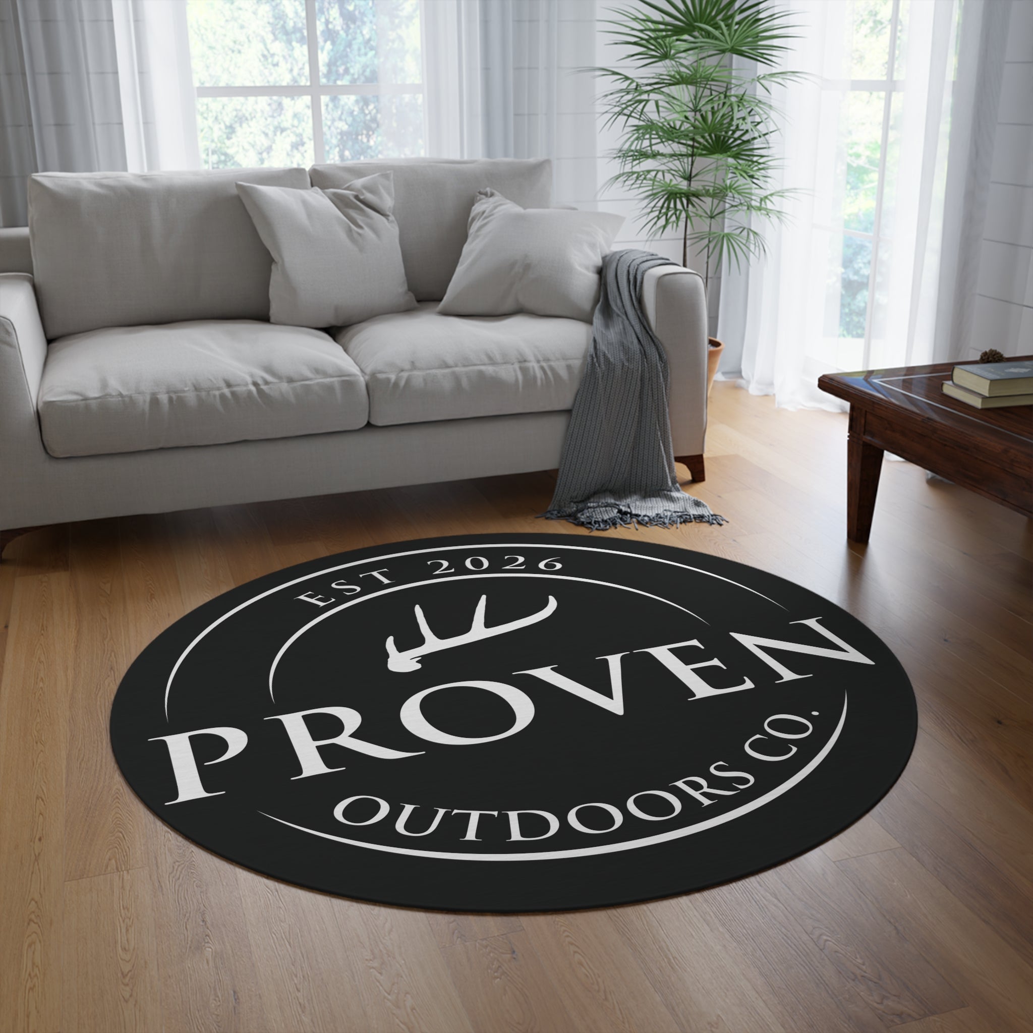 Proven Outdoors Co. Round Rug