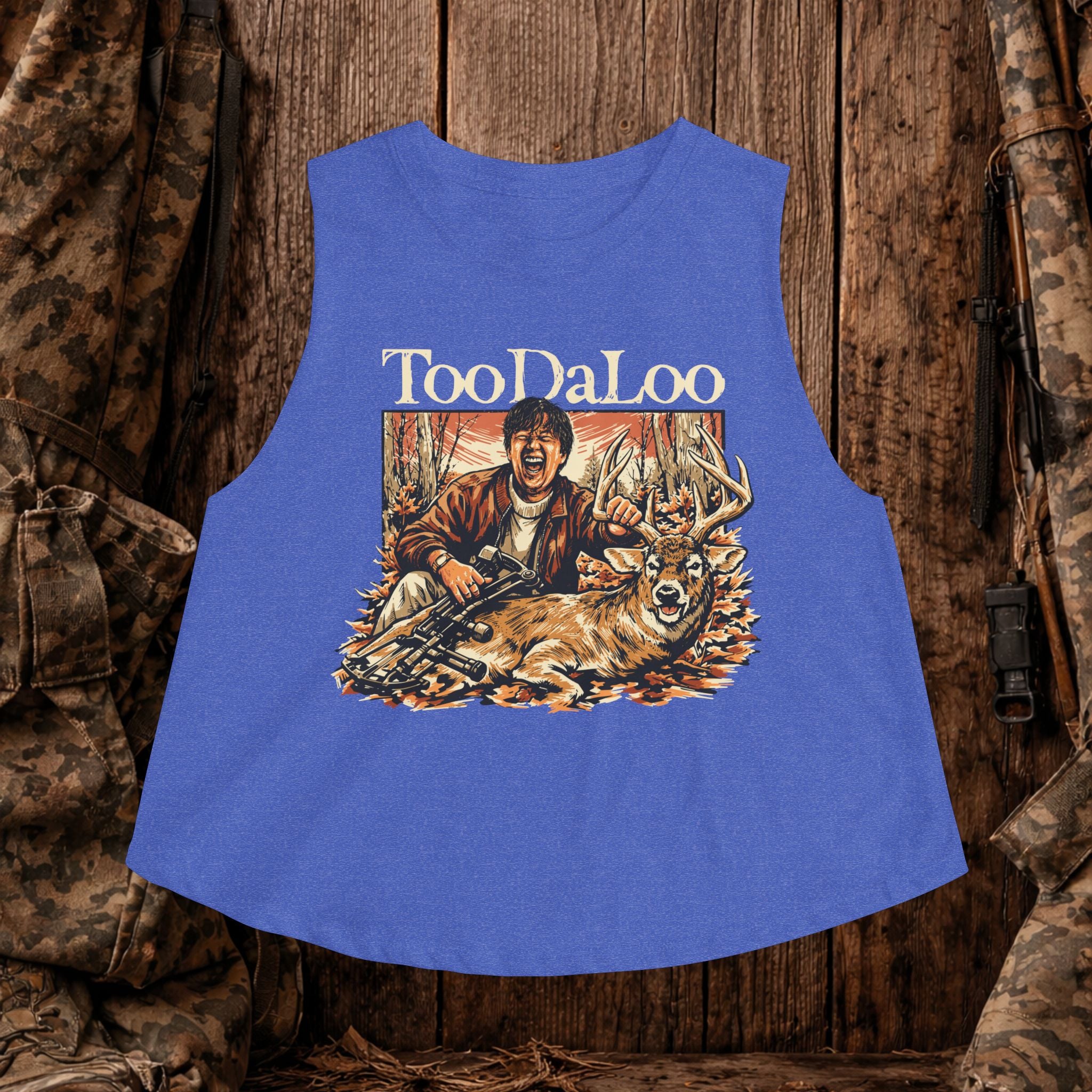"TooDaLoo" Buck Crop Top
