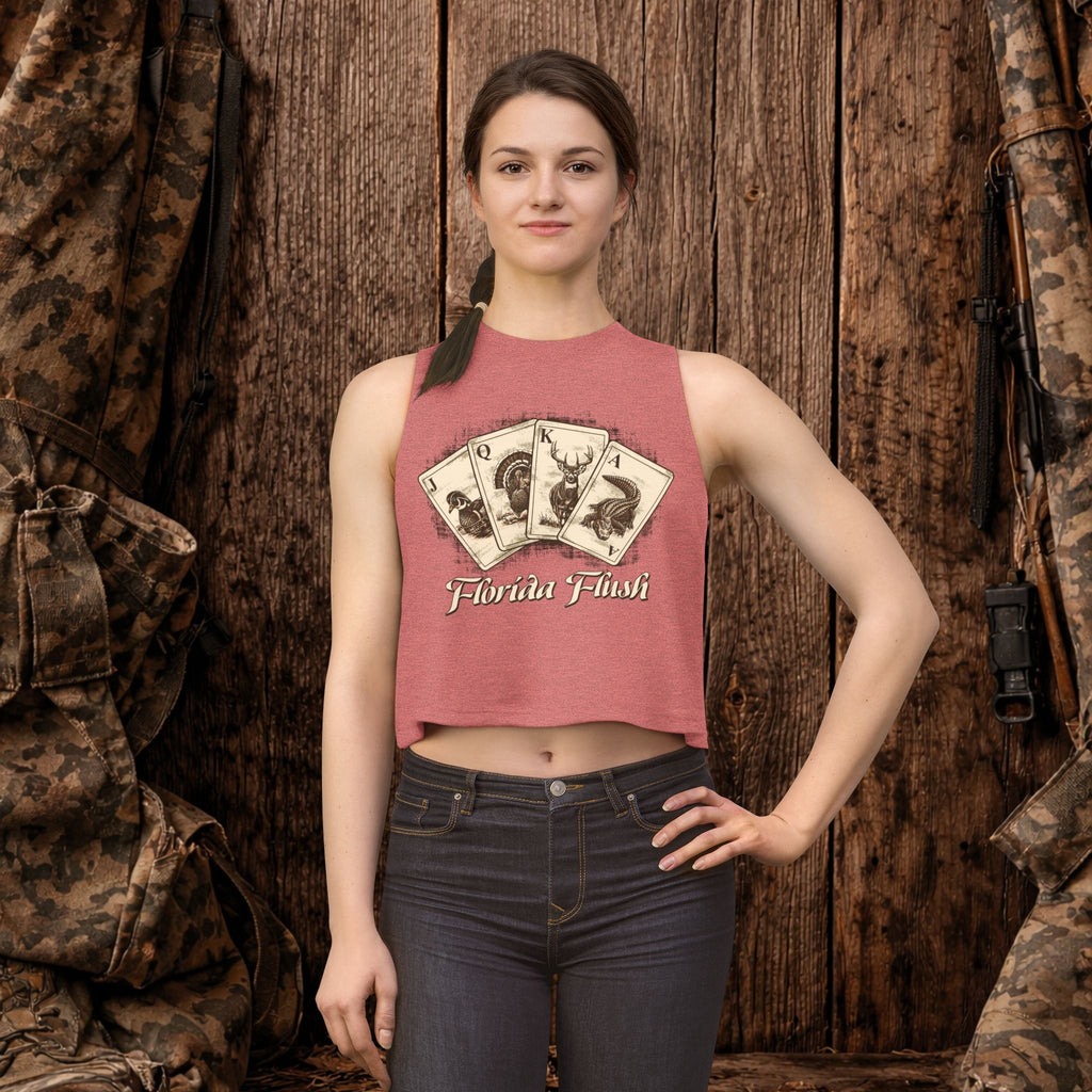 "Florida Flush" Crop Top