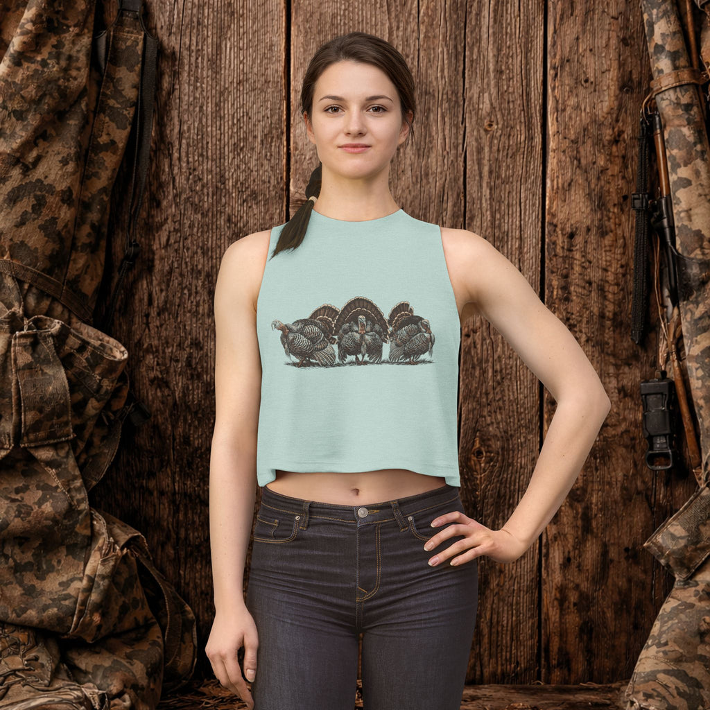 Strut Line Crop Top