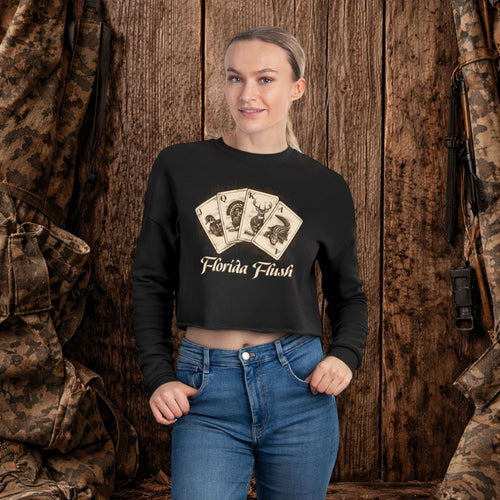 "Florida Flush" Cropped Sweatshirt