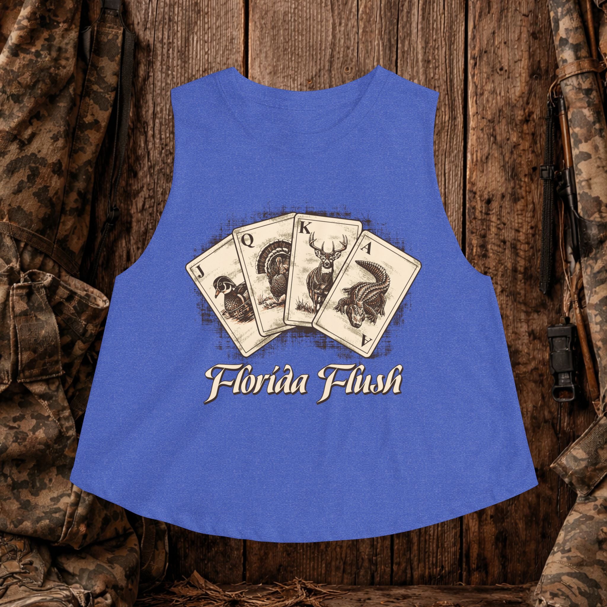 "Florida Flush" Crop Top