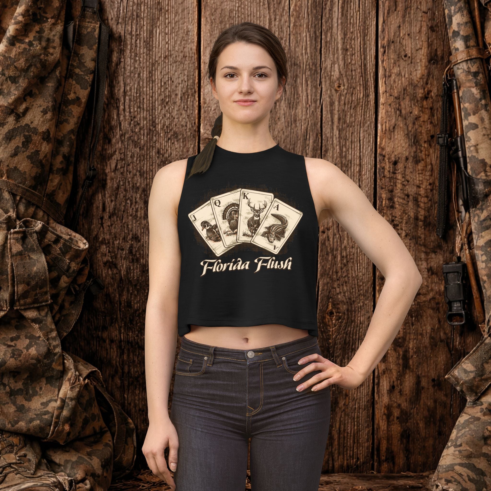 "Florida Flush" Crop Top