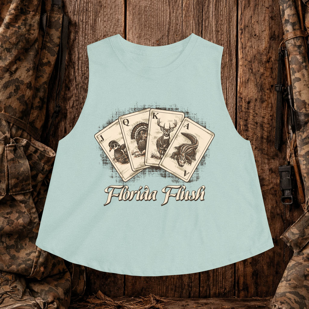 "Florida Flush" Crop Top