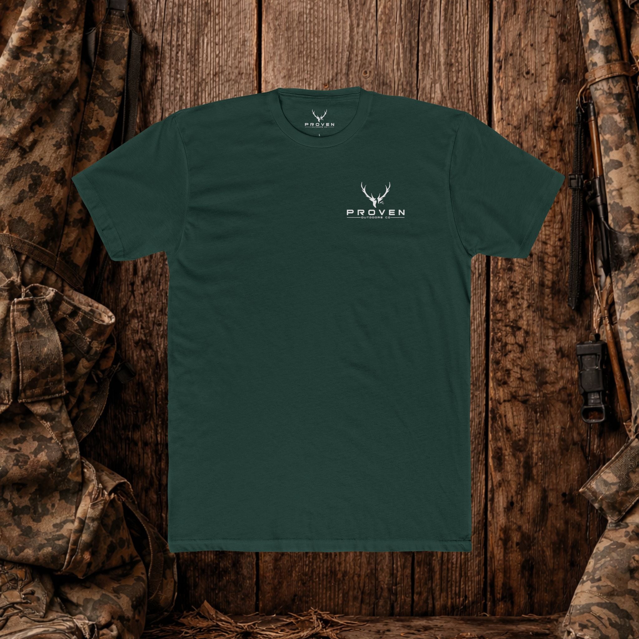 Mud Boat Graphic Tee — Flooded Timber