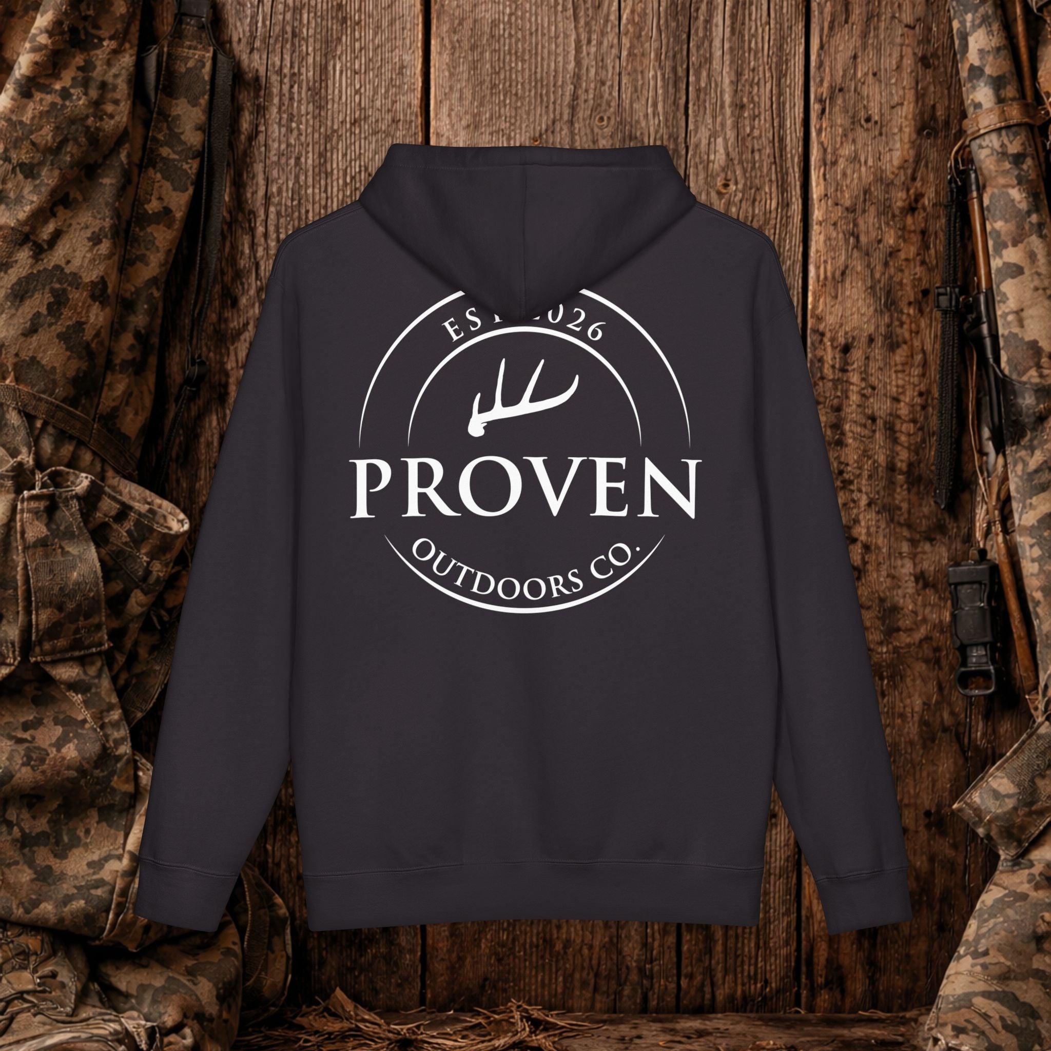 Proven Outdoors Co. Logo Hoodie