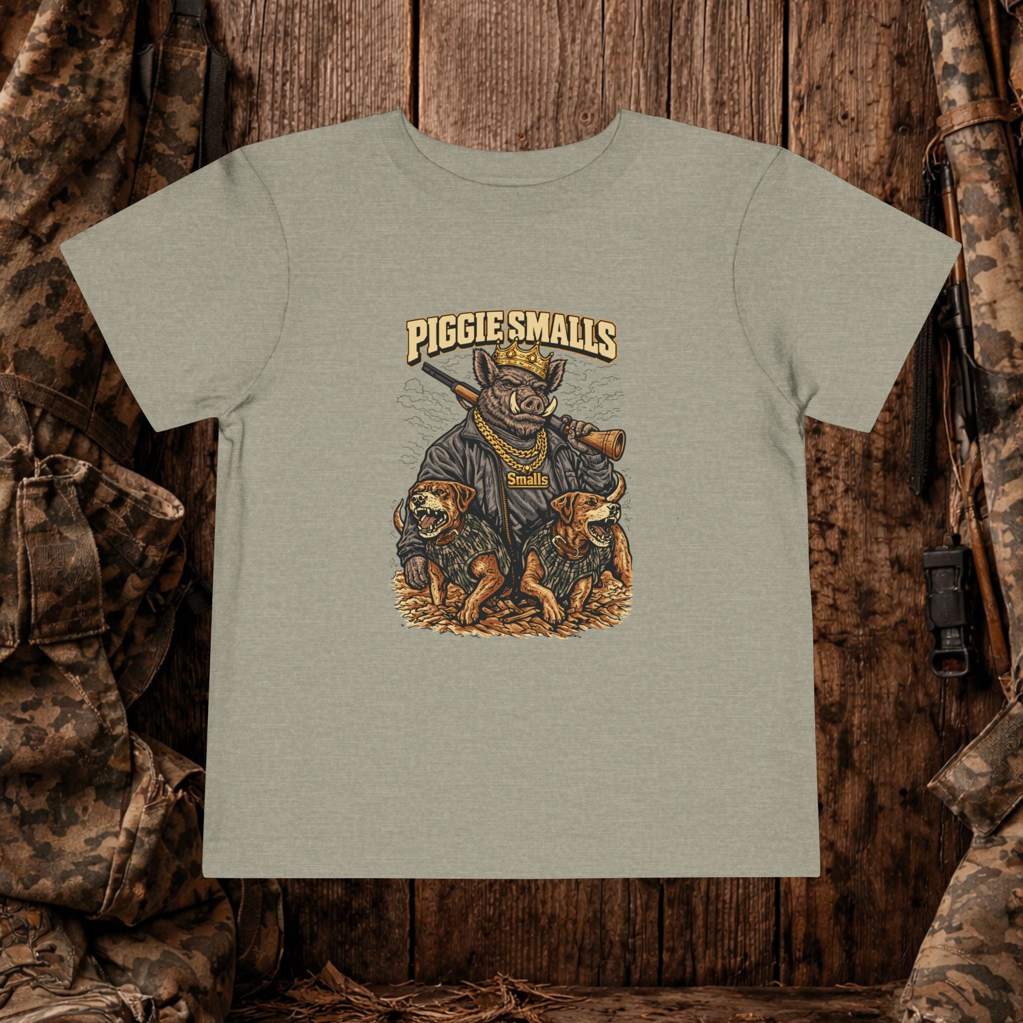 Piggie Smalls Toddler Tee
