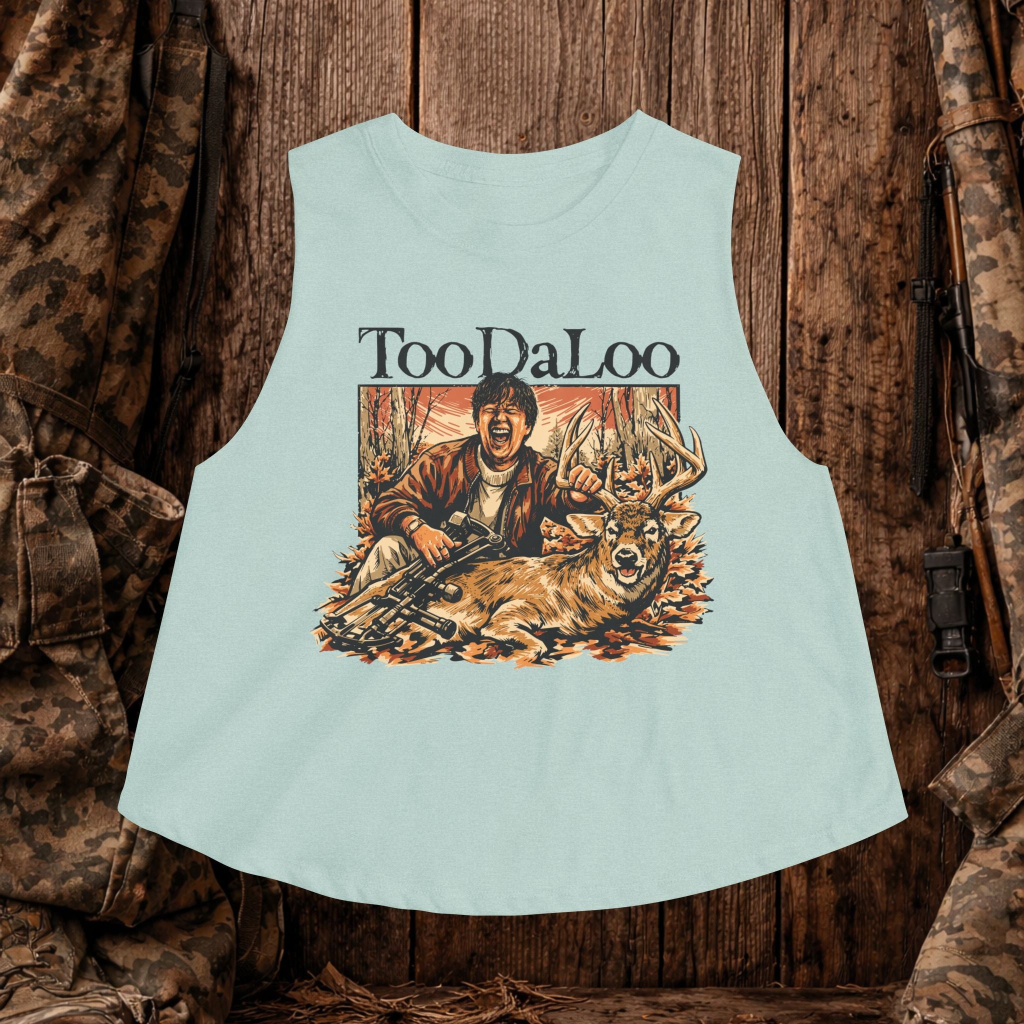 "TooDaLoo" Buck Crop Top