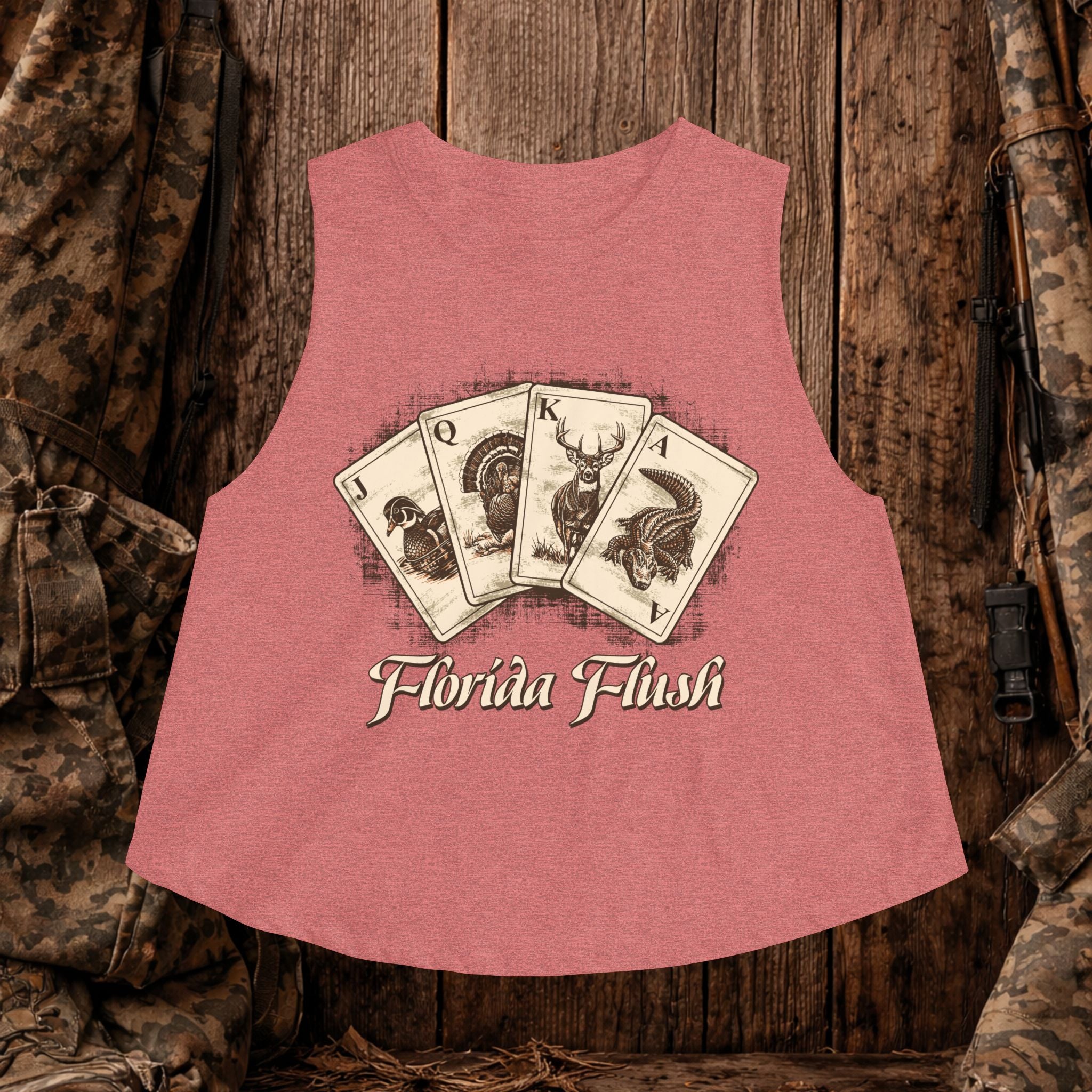 "Florida Flush" Crop Top