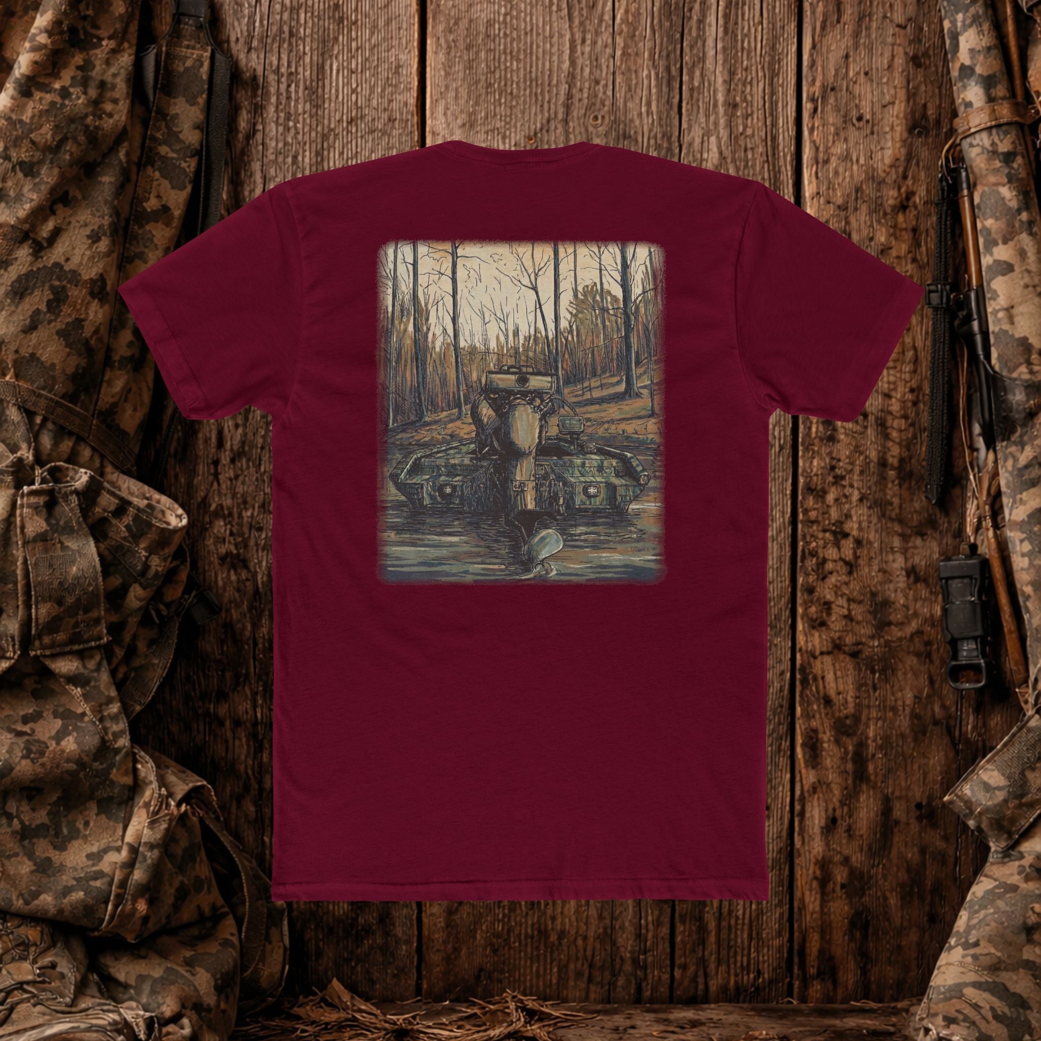 Backwater Run Graphic Tee