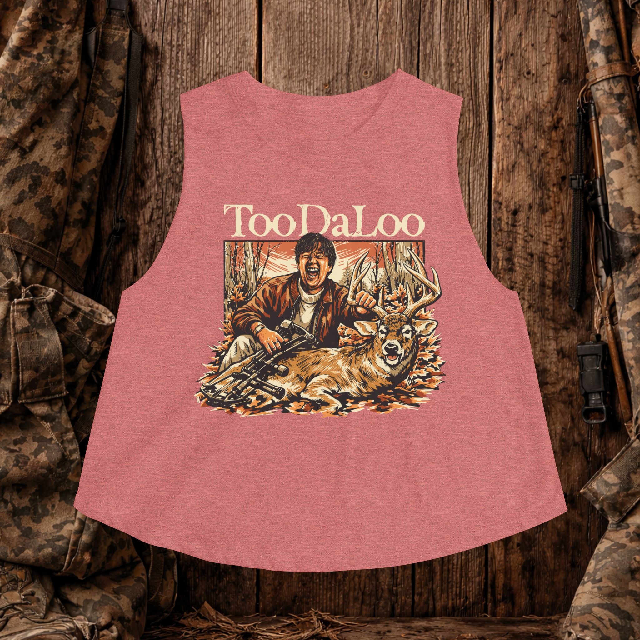 "TooDaLoo" Buck Crop Top
