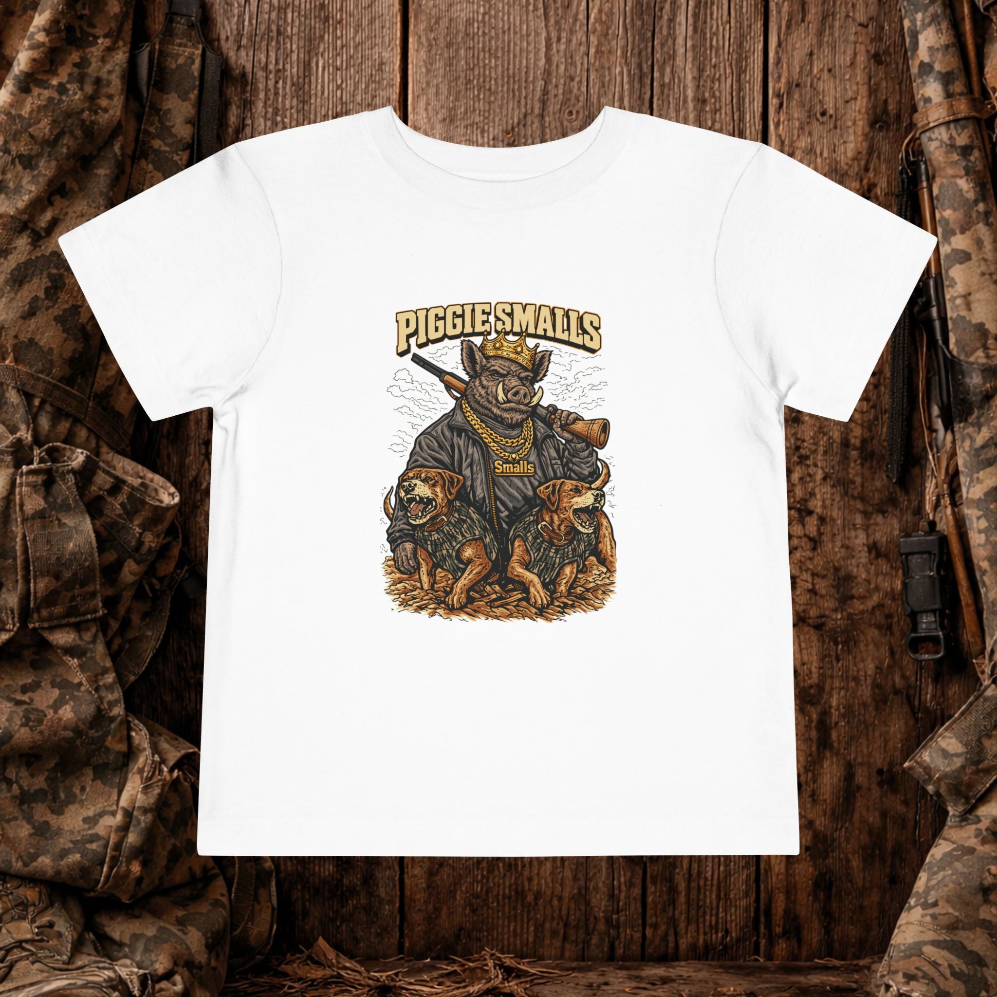 Piggie Smalls Toddler Tee