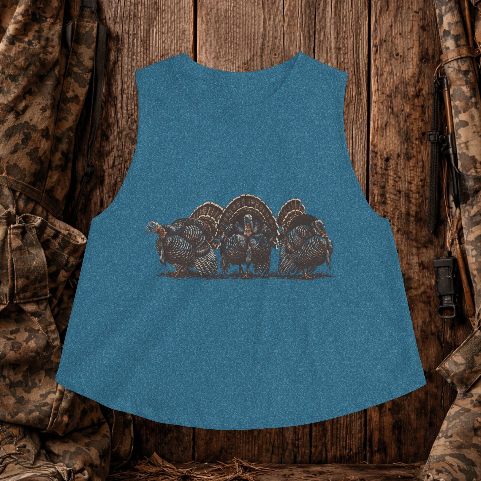 Strut Line Crop Top