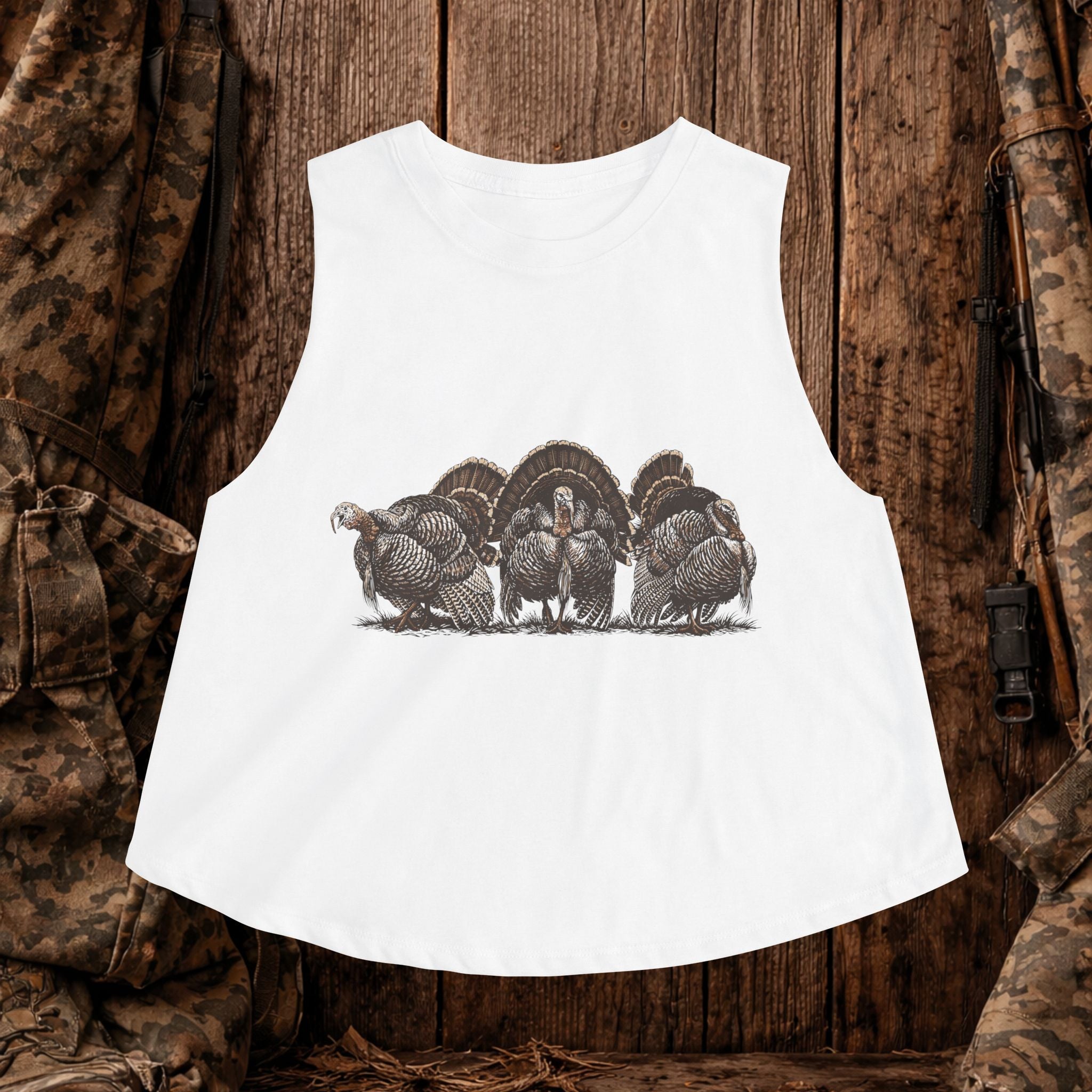 Strut Line Crop Top