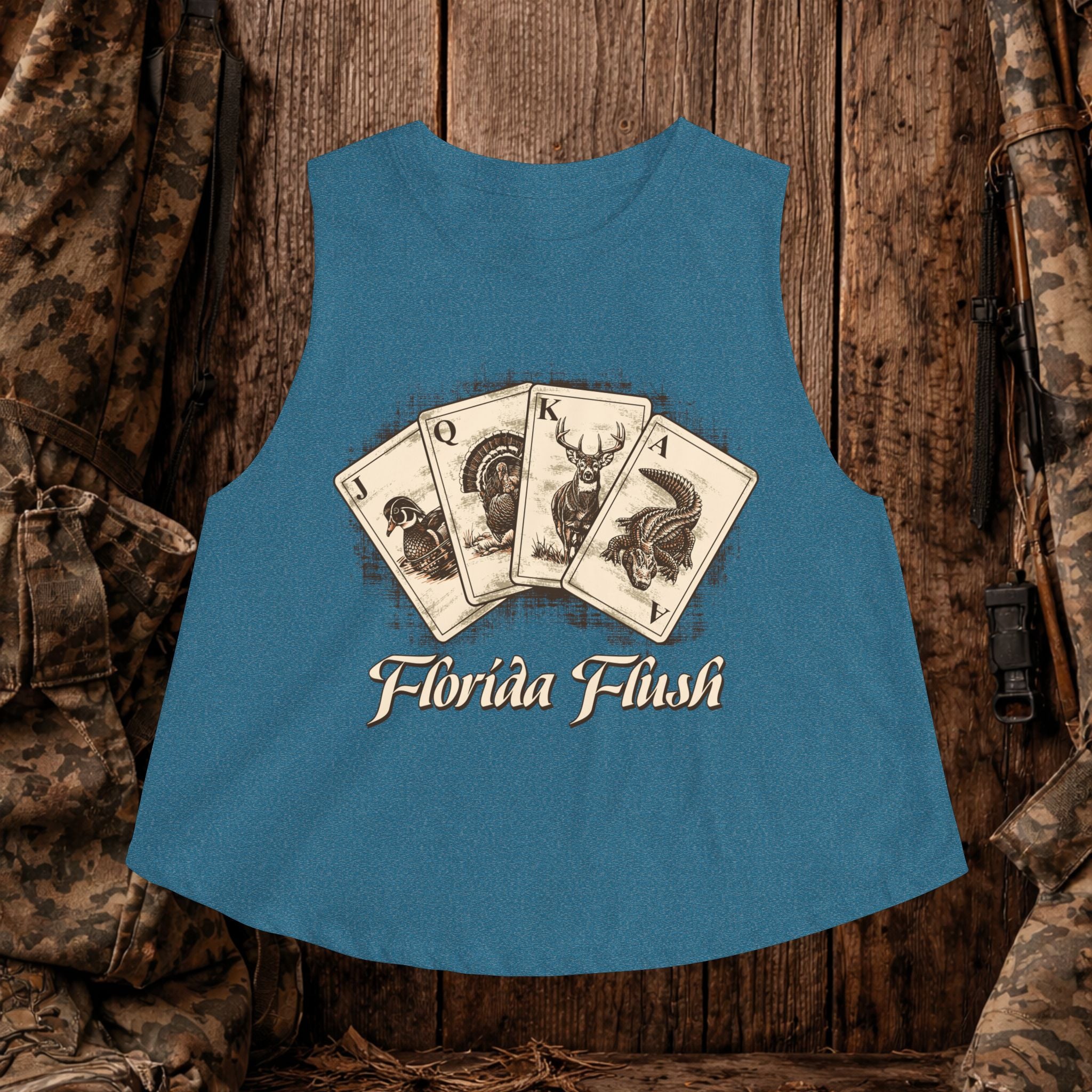 "Florida Flush" Crop Top