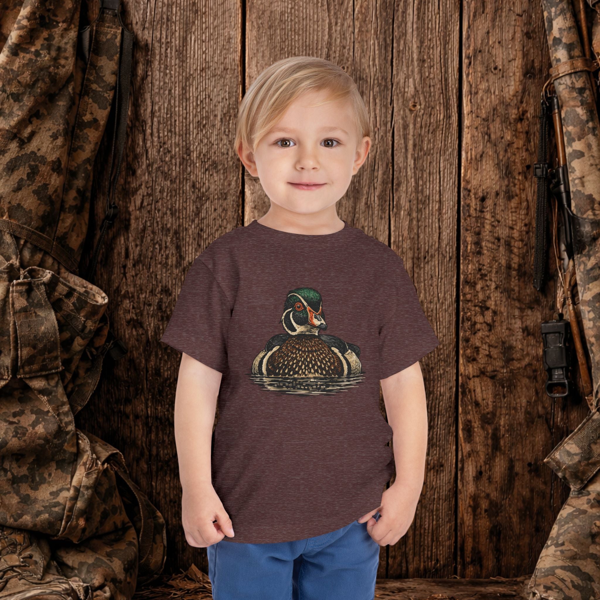 Wood Duck Toddler Tee