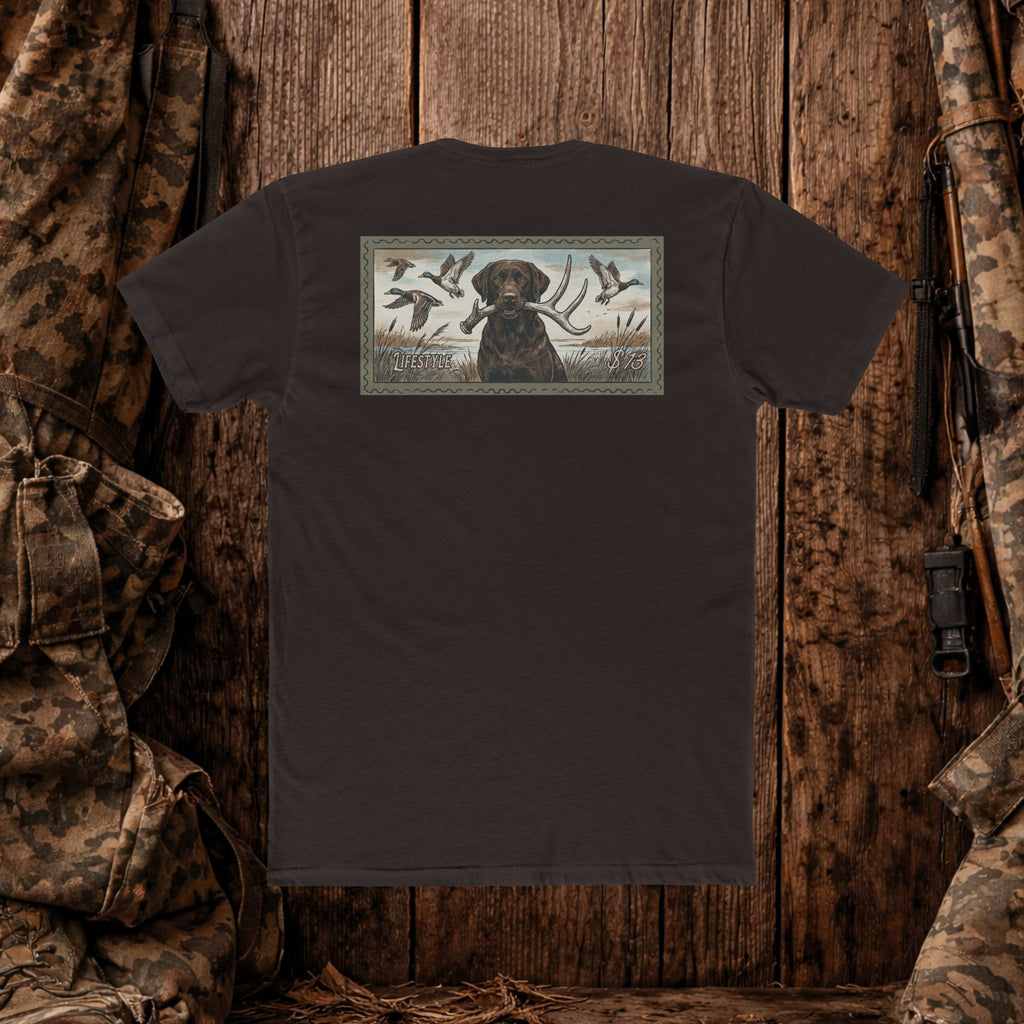 Stamp Series Retriever Graphic Tee