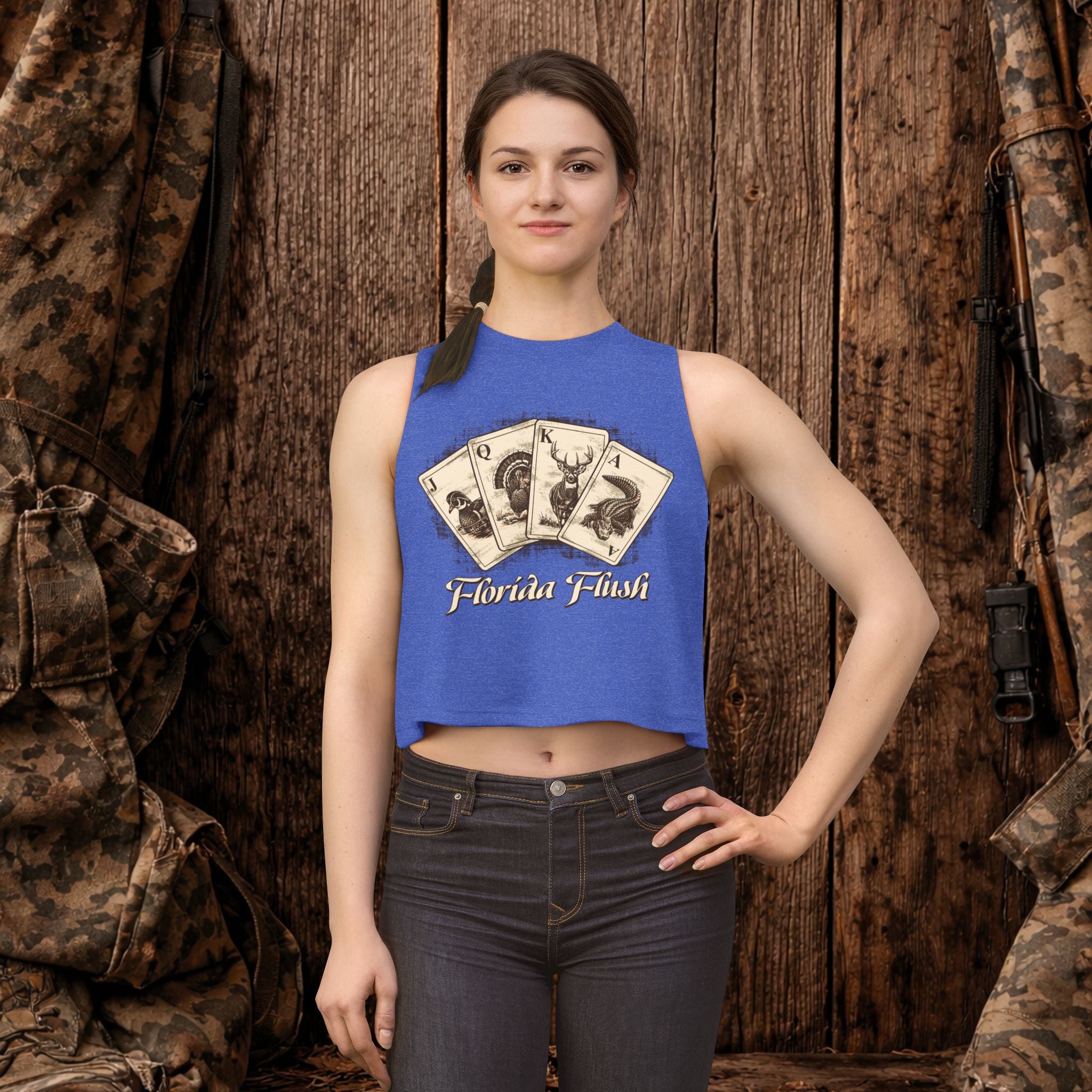"Florida Flush" Crop Top
