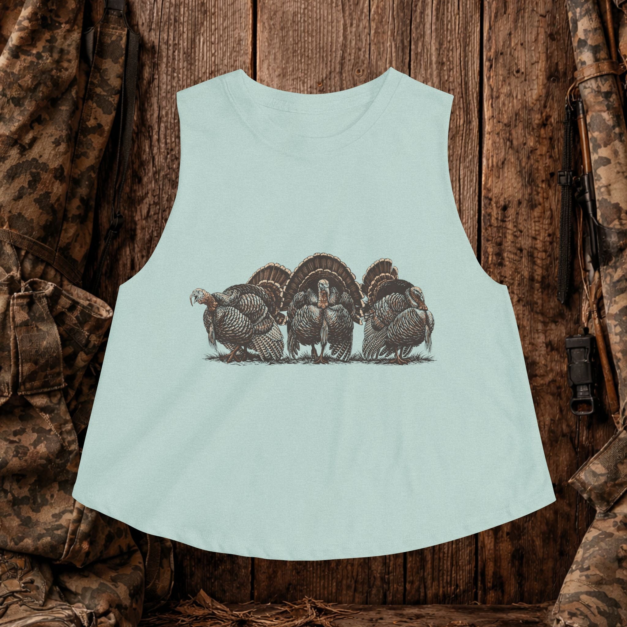 Strut Line Crop Top