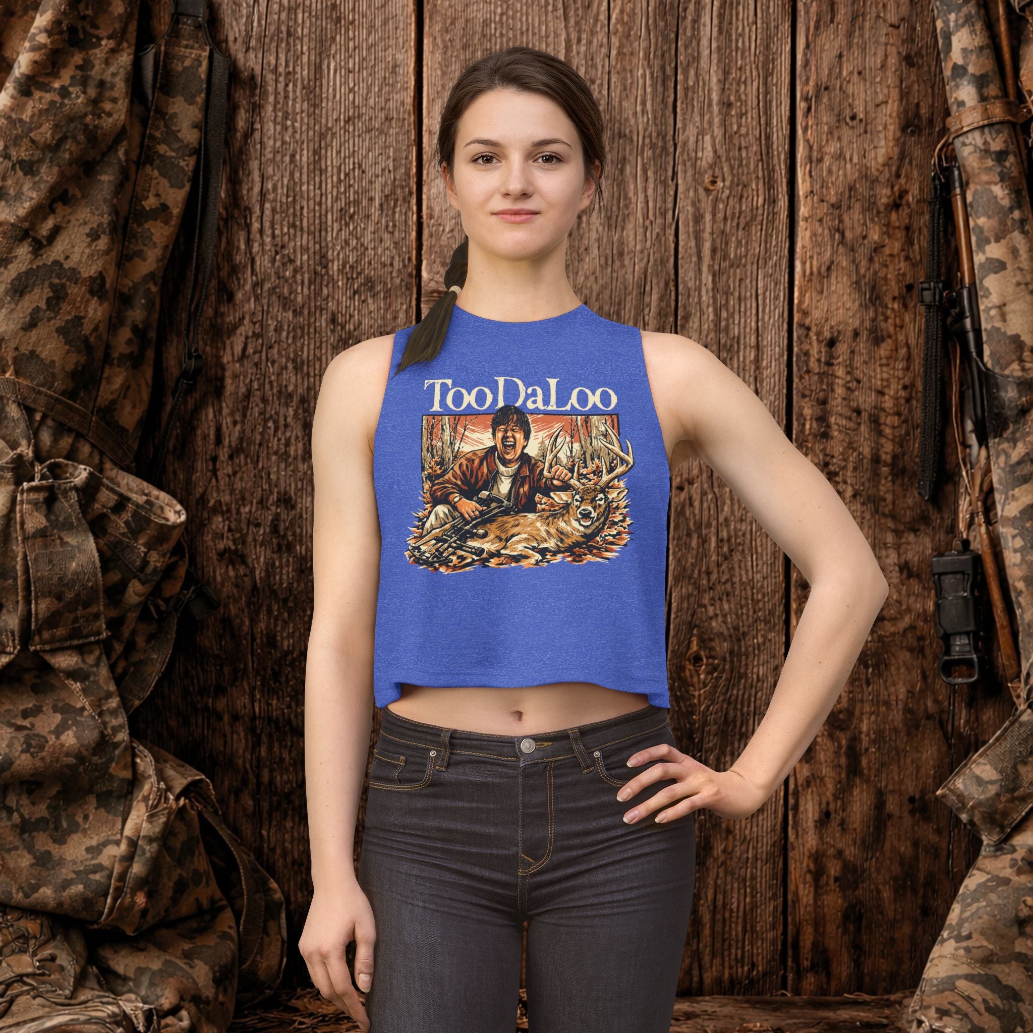 "TooDaLoo" Buck Crop Top