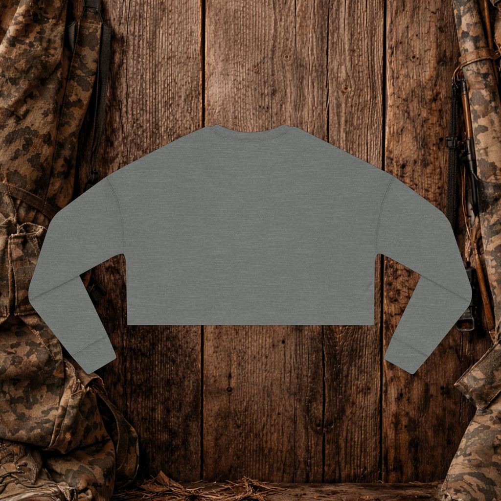 "Florida Flush" Cropped Sweatshirt
