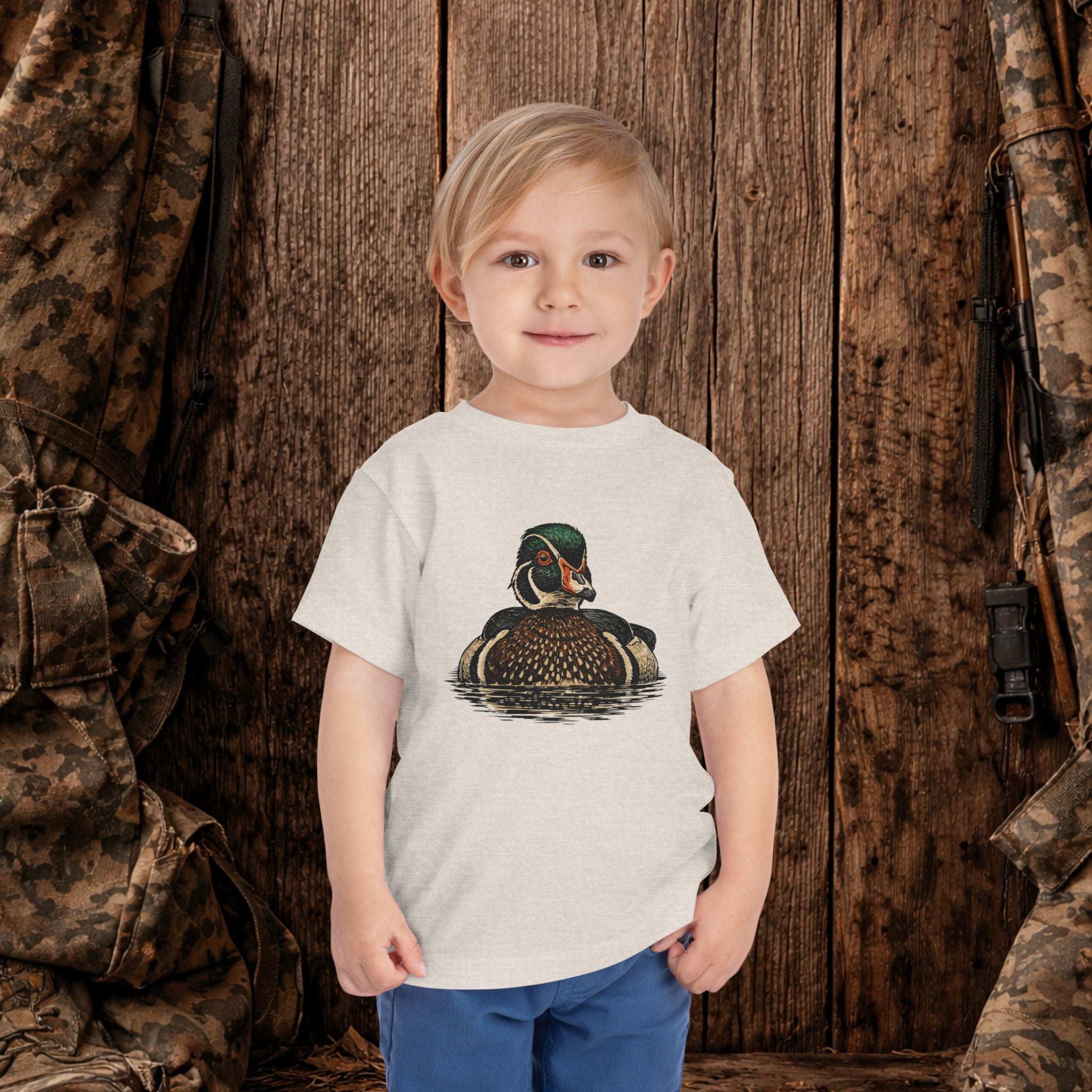 Wood Duck Toddler Tee