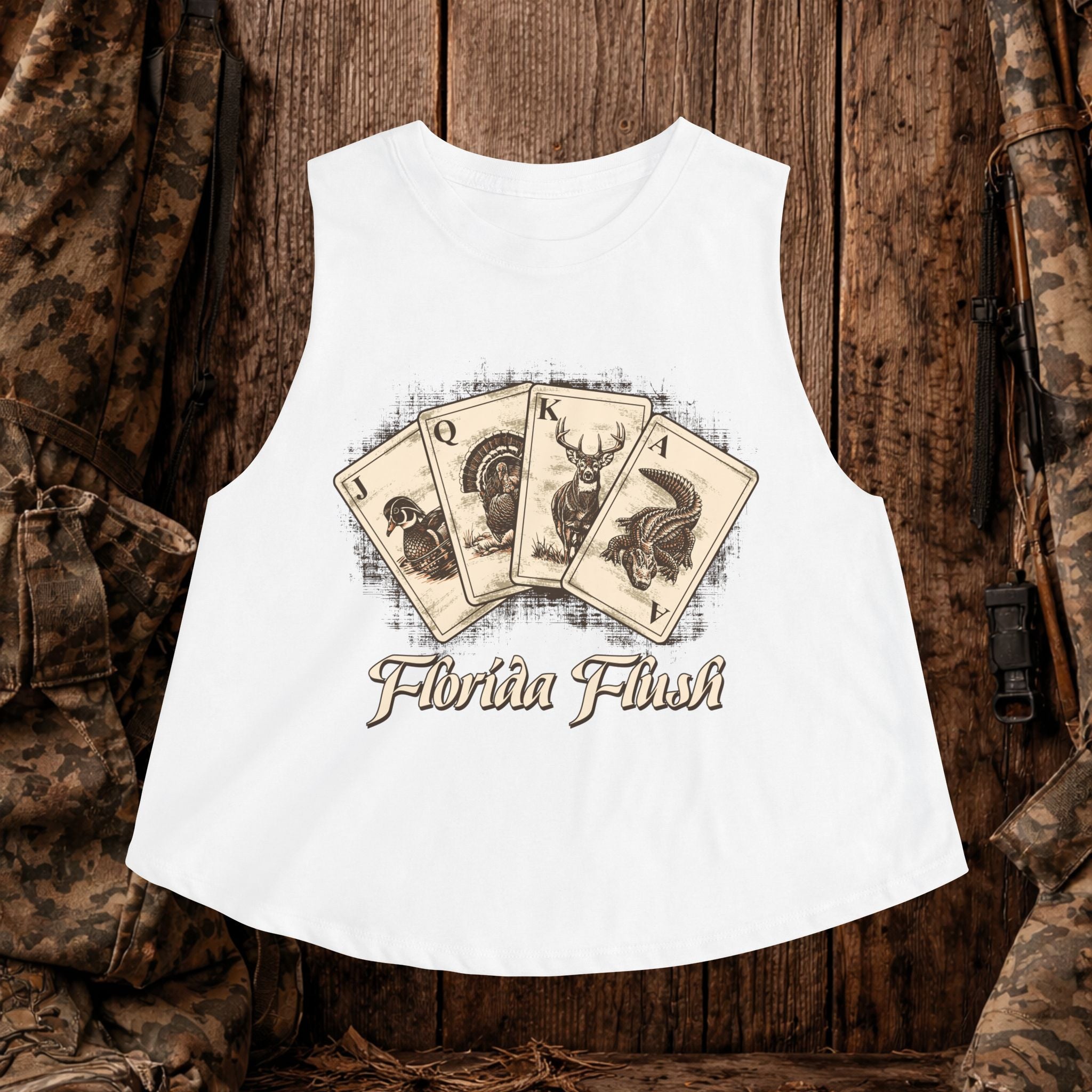 "Florida Flush" Crop Top